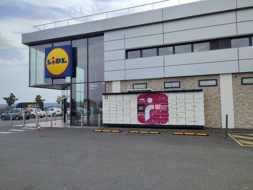 Locker 24/7 Lidl Paris Gond Pontouvre, 390 390 Route de Paris, 16160 Gond-Pontouvre