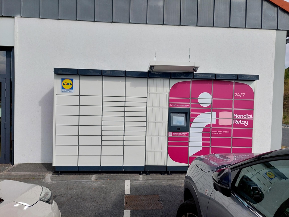 Locker 24/7 Lidl Etaples, 133 Route de Boulogne, 62630 Étaples