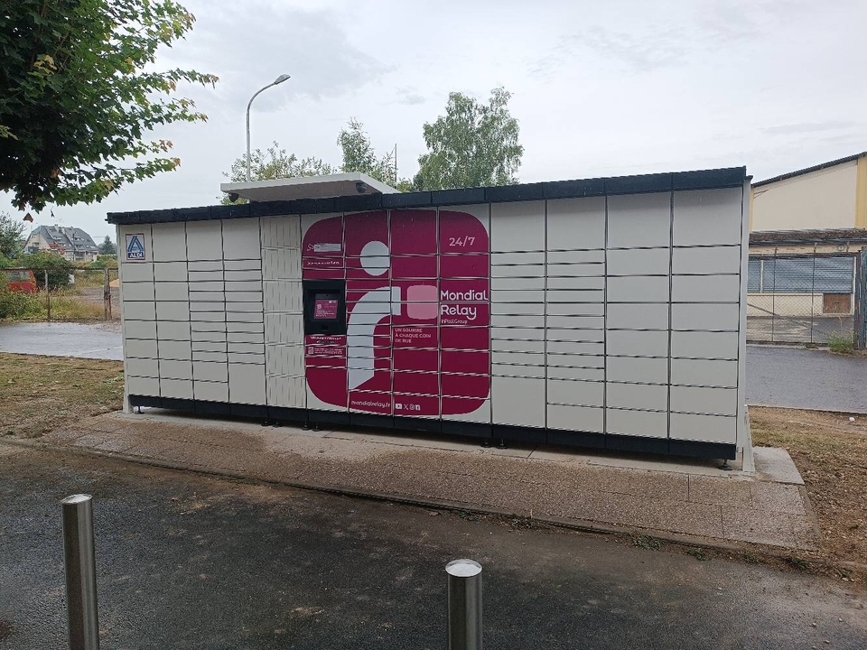 Locker 24/7 Aldi 51700 Dormans, 11 11 Rue de la Sablonnière, 51700 Dormans