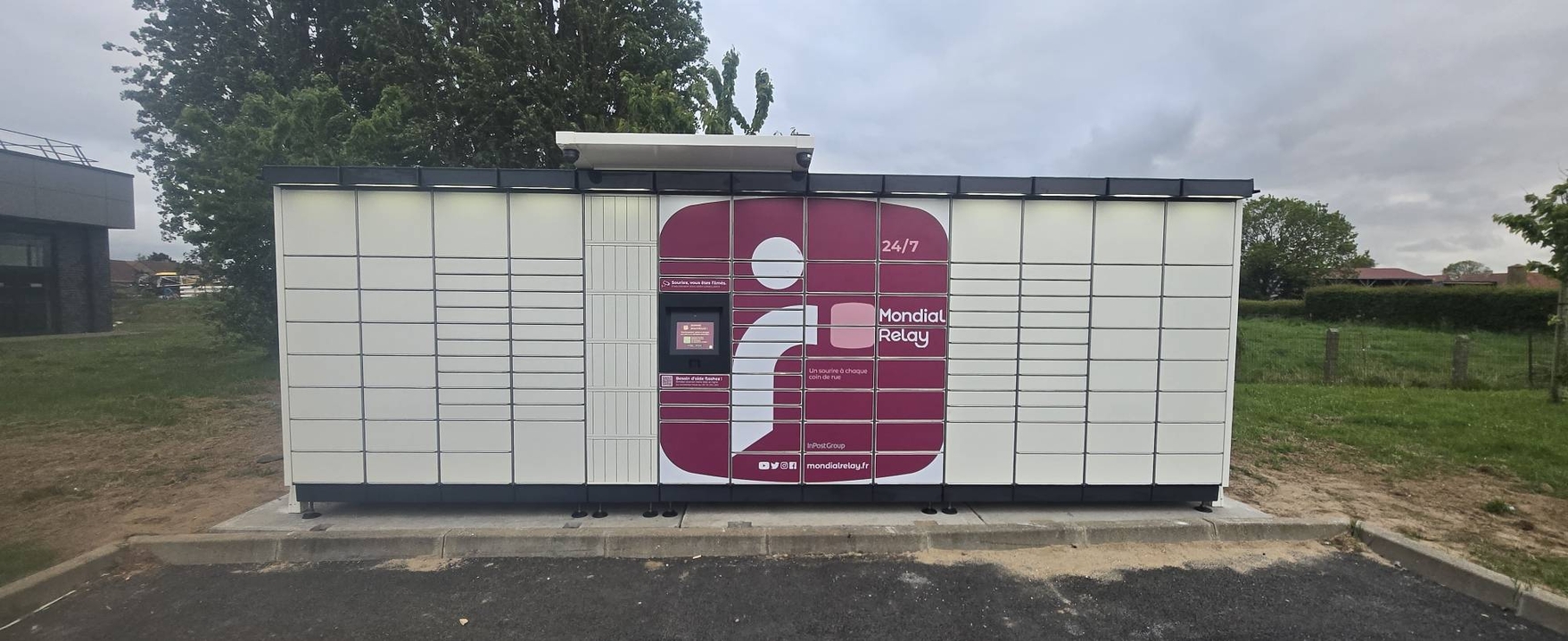 Locker 24/7 Aldi Audruicq 62370 Audruicq, 285 285 Rue du Château d'Eau, 62370 Audruicq