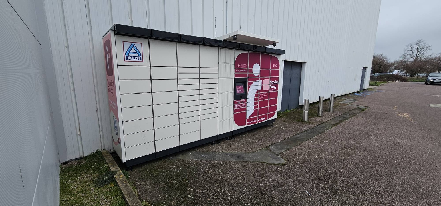 Locker 24/7 Aldi 14123 Ifs, 14 661 Rue de Falaise, 14123 Ifs