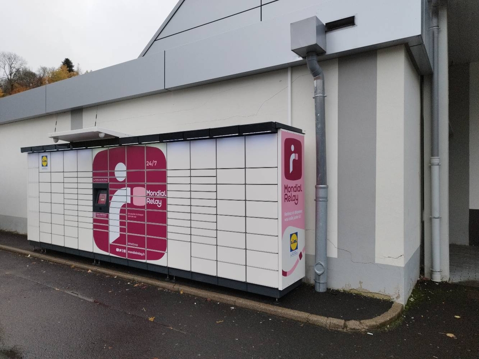 Locker 24/7 Lidl la Bourboule, Avenue Mal de Lattre de Tassigny, 63150 La Bourboule