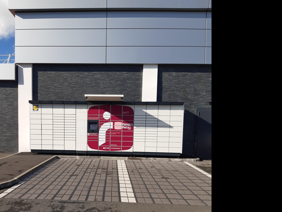 Locker Lidl Lievin, Rue du Fond À Marle, 62800 Liévin