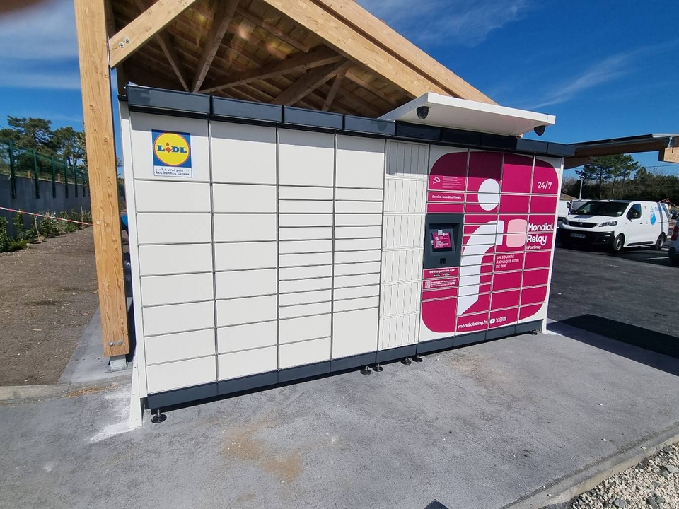 Locker 24/7 Lidl Grayan Soulac, 23 23 Route de Grayan, 33780 Soulac-sur-Mer