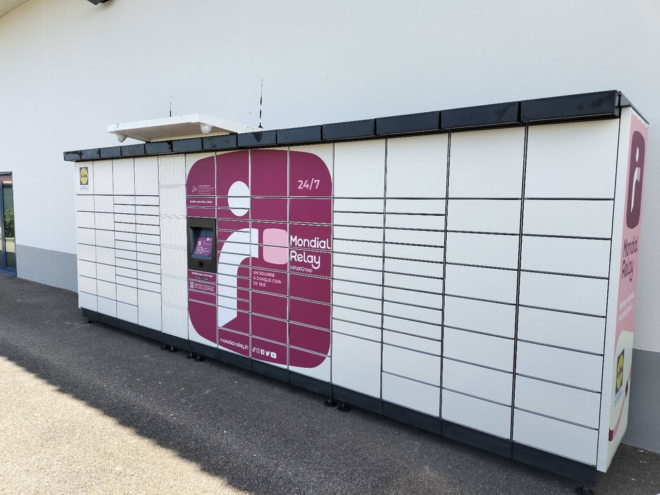 Locker 24/7 Lidl Langlade, Lieu dit Le Vignaud, 30980 Langlade