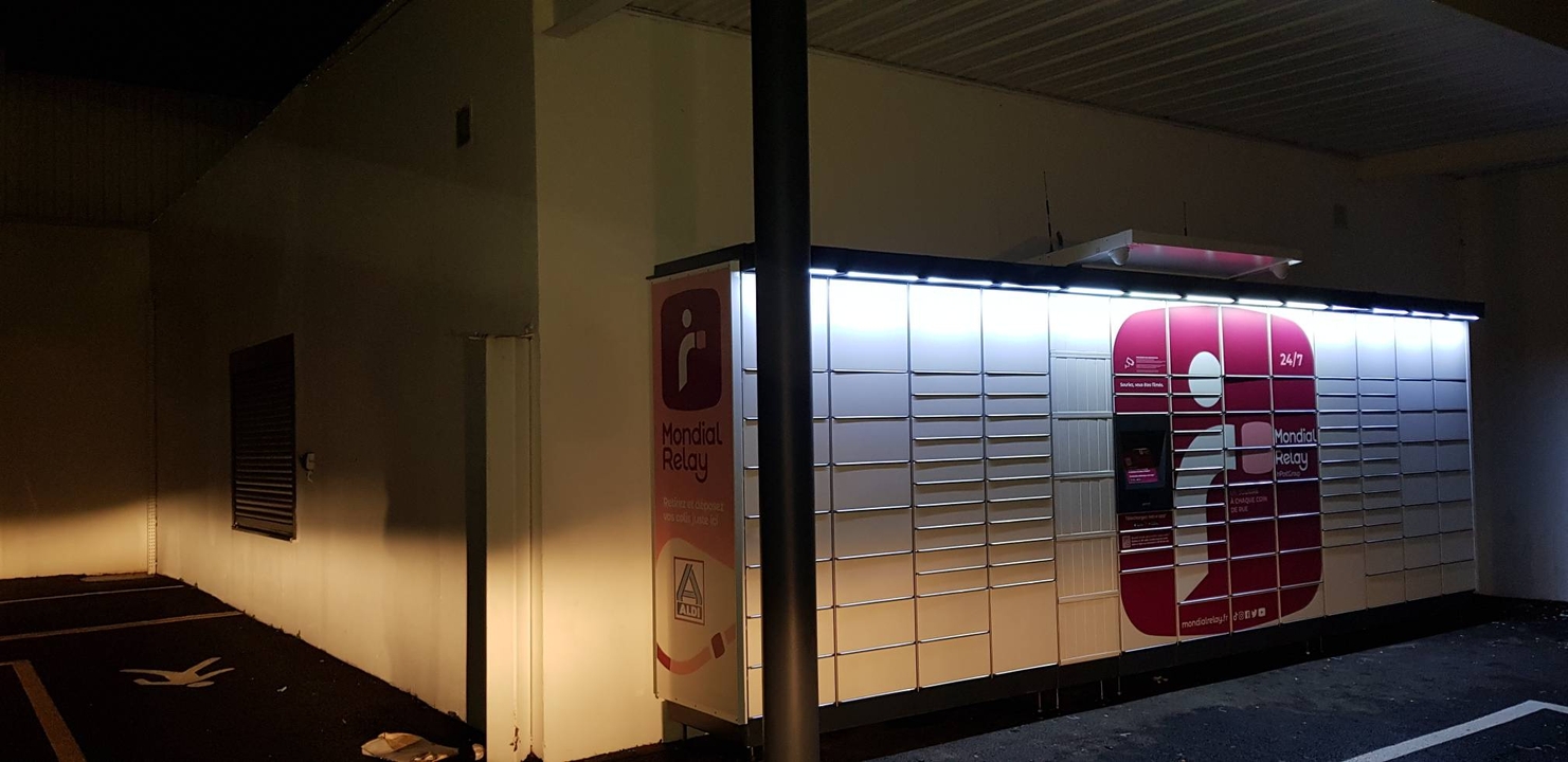 Locker 24/7 Aldi Libourne, 69 69 Avenue du Général de Gaulle, 33500 Libourne