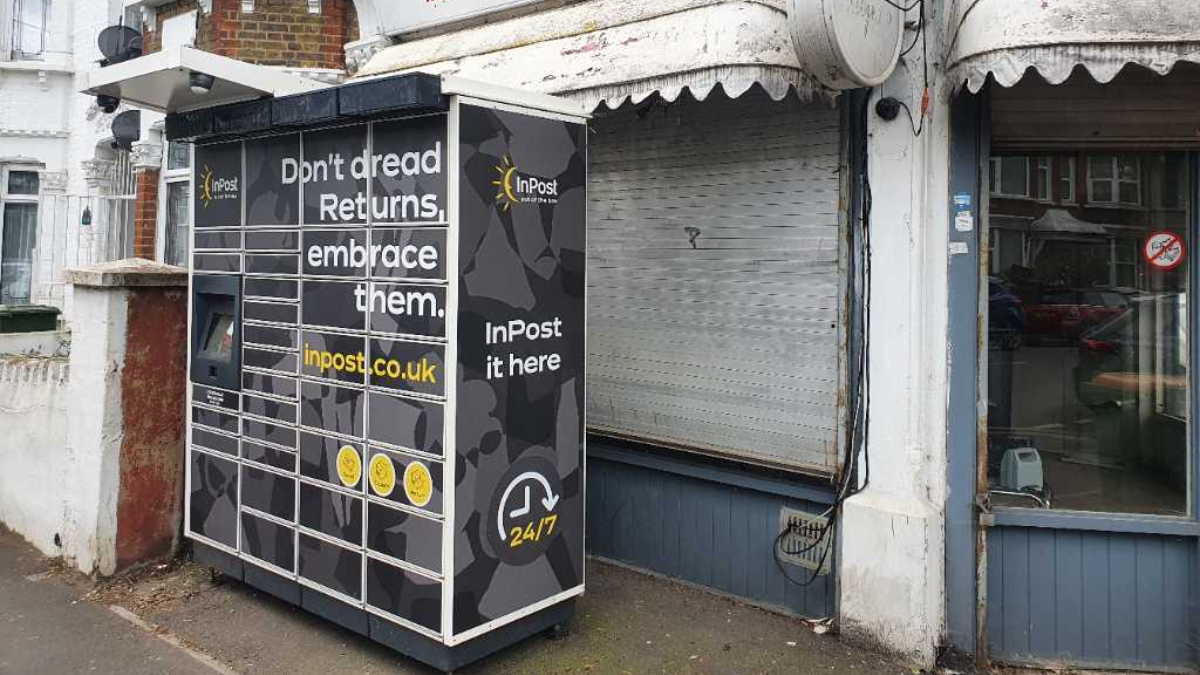 Zdjęcie paczkomatu od InPost: InPost UK00018061