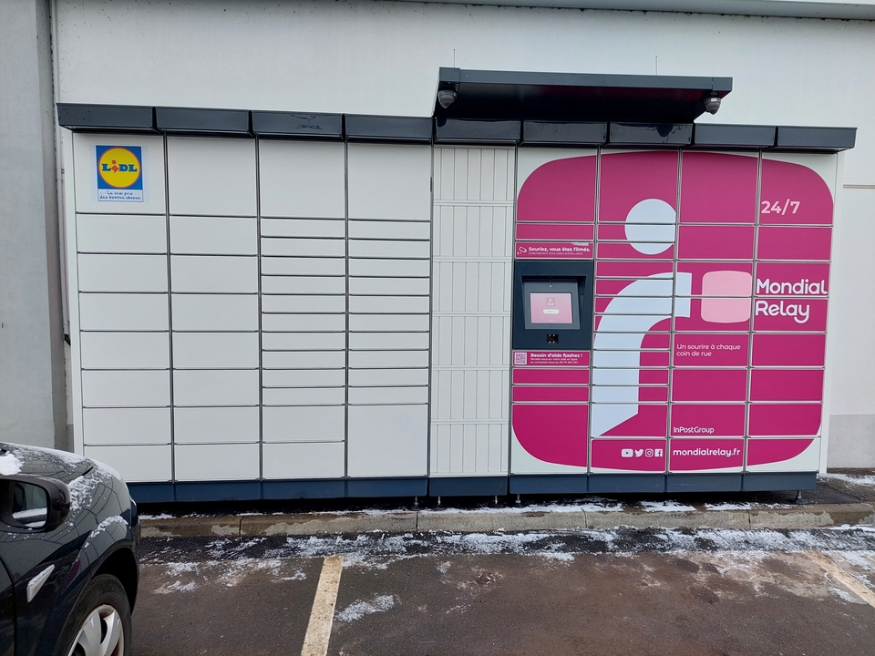 Locker 24/7 Lidl Sainte Marie, 59 Rue de Briey, 57255 Sainte-Marie-aux-Chênes