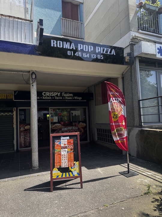 Roma Pop Pizza, 8 Rue François Villon, 94230 Cachan