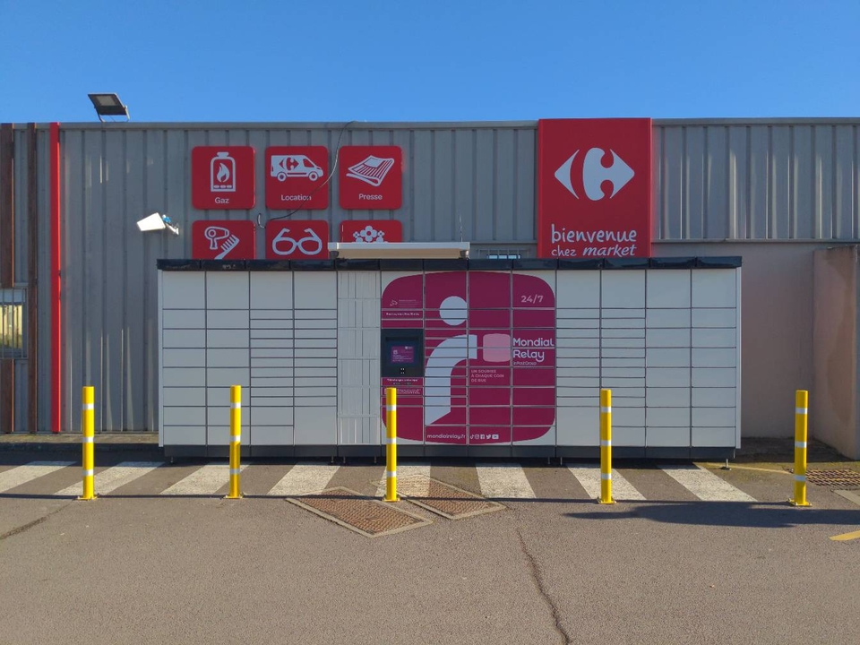 Locker 24/7 Carrefour Market 50710 Créances, 113 113 Rue du Haut Chemin, 50710 Créances
