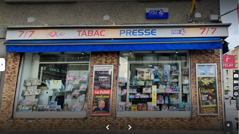 Tabac Presse 7/7, 26 Rue Claude Genin, 38100 Grenoble