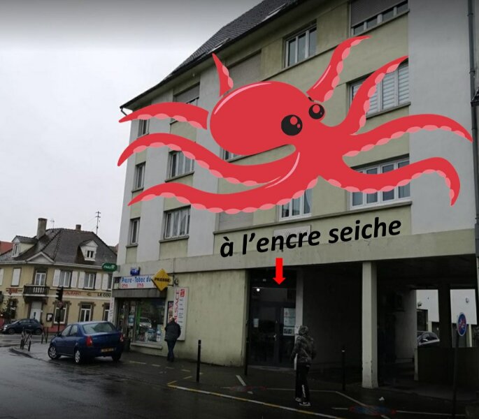 A l'Encre Seiche, 1 Rue du Sand, 67600 Sélestat