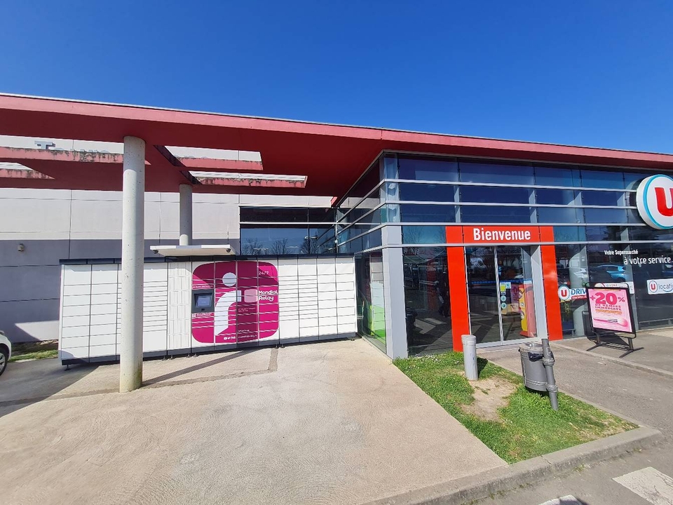 Locker 24/7 U Express Tours Nord, 35 35 Rue de Jemmapes, 37100 Tours