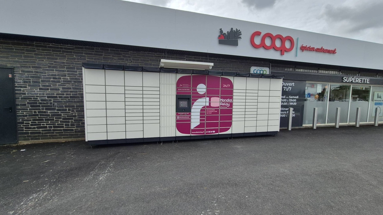 Locker 24/7 Coop, Rue du Porteau, 85200 Fontenay-le-Comte