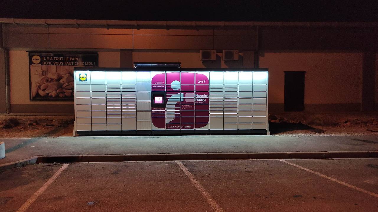 Locker 24/7 Lidl Marguerittes, 8 646 Avenue Clément Ader, 30320 Marguerittes