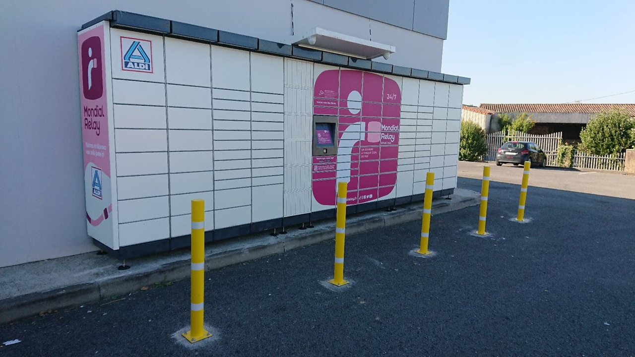 Locker 24/7 Aldi Cavignac, 1 1 Avenue de Paris, 33620 Cavignac