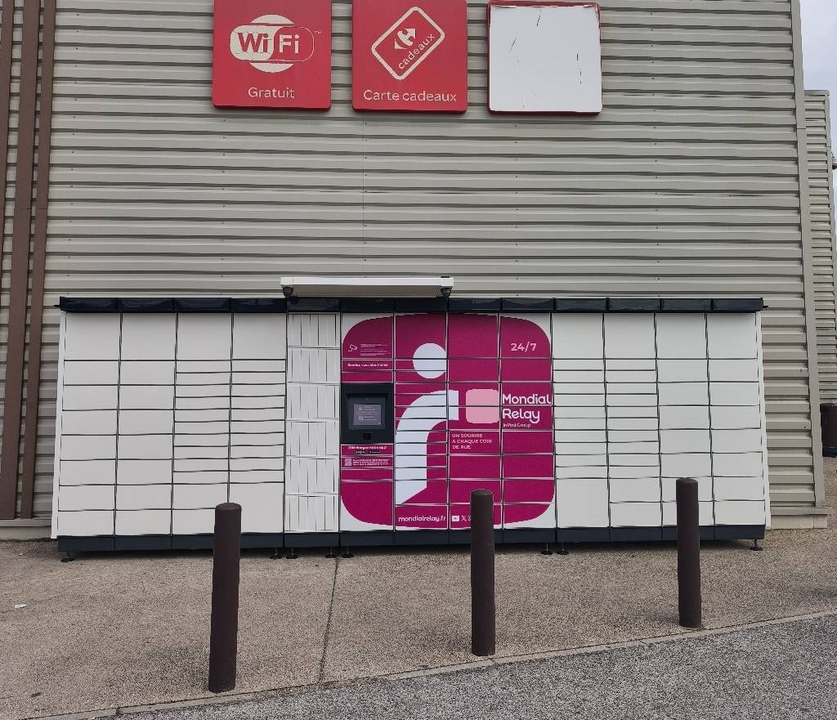 Locker 24/7 Carrefour Market Villeneuve les Avignon, Route de Pujaut, 30400 Villeneuve-lès-Avignon