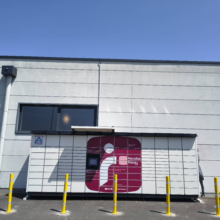 Locker 24/7 Aldi Abbeville 1 80100 Abbeville, 398 147 Route Doullens, 80100 Abbeville