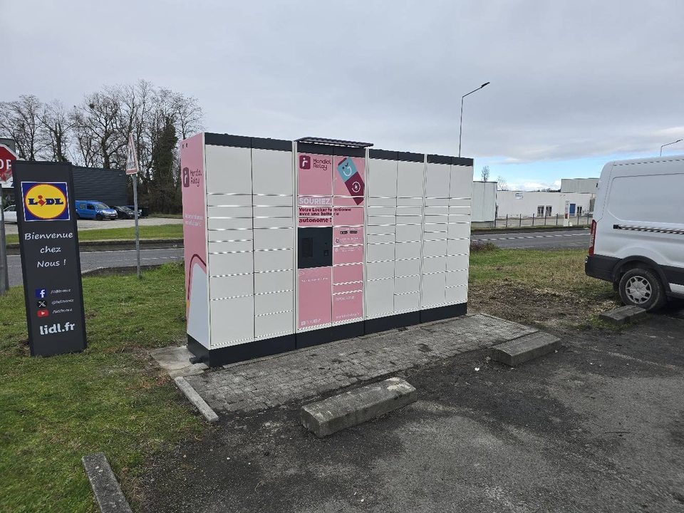Locker 24/7 Lidl, 1470 1470-1520 Avenue de l'Europe, 33240 Saint-André-de-Cubzac