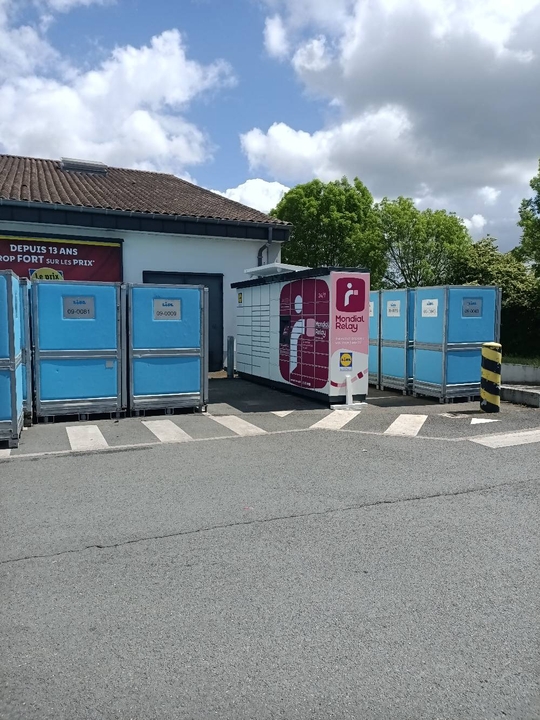 Locker 24/7 Lidl Carvignac, 181 La Tuilerie, 33620 Cavignac
