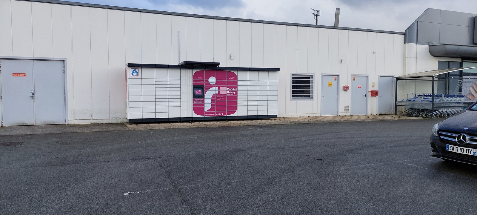 Locker 24/7 Aldi Chateaubriant, 1 Rue du Général Patton, 44110 Châteaubriant