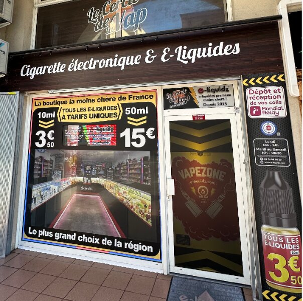 Cercle de la Vap E-Liquidz, 326, avenue Général Leclerc, 83700 Saint-Raphaël