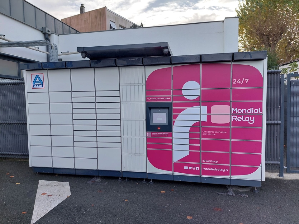 Locker 24/7 Aldi Raccordement Bordeaux, 58 58 Cours du Raccordement, 33000 Bordeaux