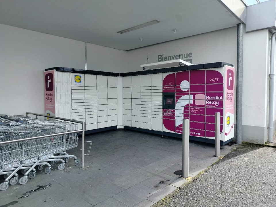 Locker 24/7 Lidl Dagonneau Varennes Vauzelles, 43Bis Boulevard Camille Dagonneau, 58640 Varennes-Vauzelles