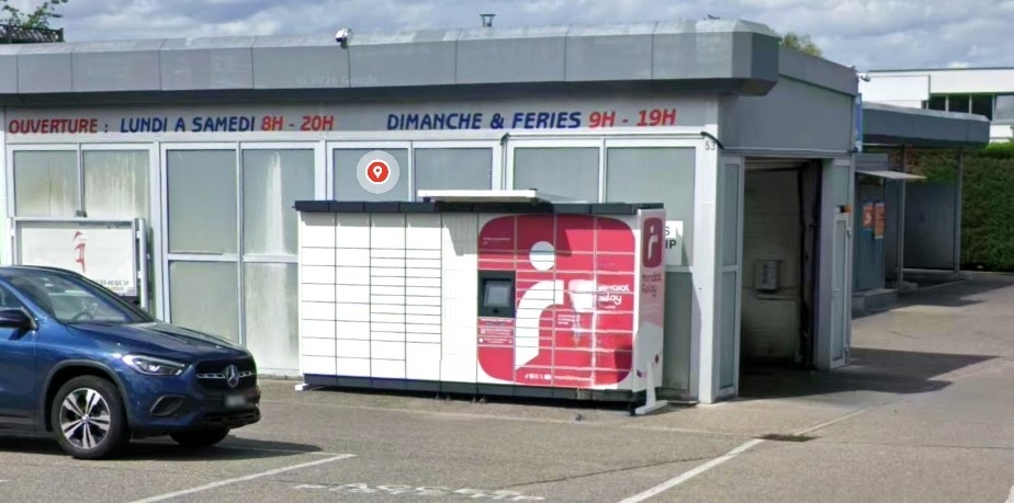 Locker 24/7 Arrêt au Stand, 53 53A Rue de Saint-Louis, 68220 Hésingue