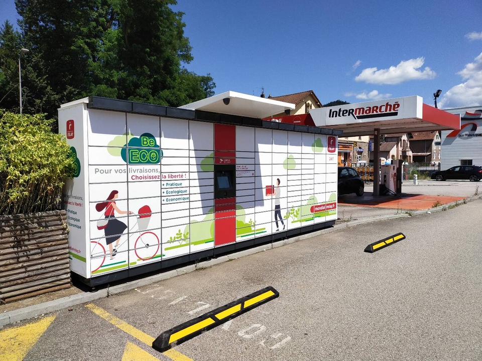 Locker Intermarche Moyenmoutie, 38 Avenue du Général de Gaulle, 88420 Moyenmoutier