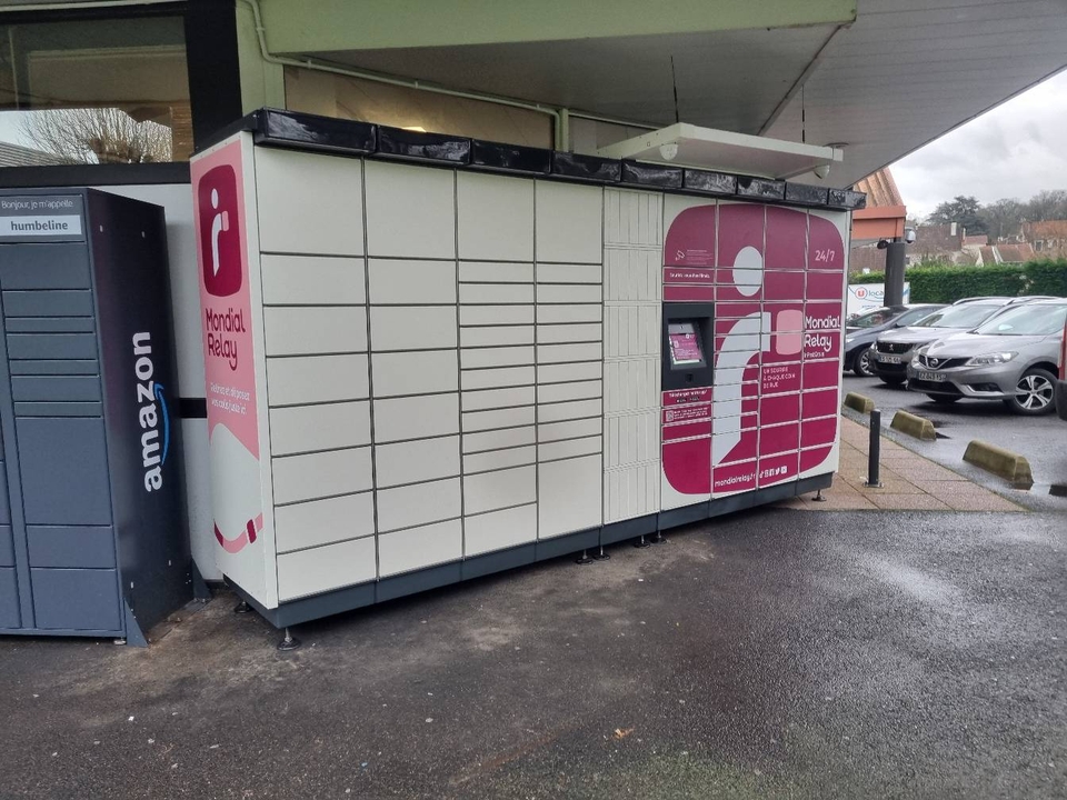Locker 24/7 Super U 95440 Ecouen, 56 56 Rue de la Libération, 95440 Écouen