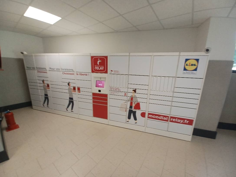 Locker Lidl Chadrac, Avenue de Roderie, 43770 Chadrac