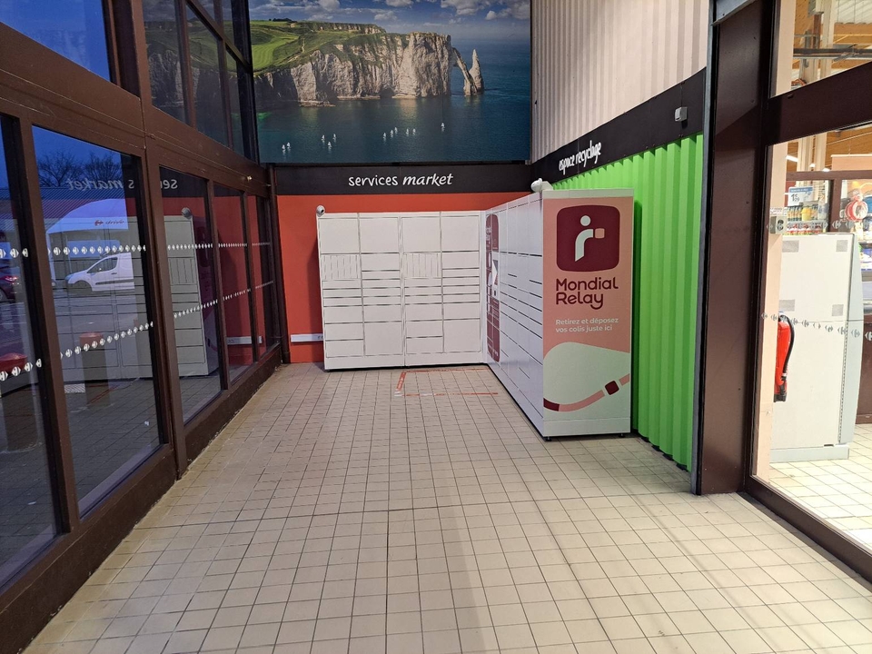 Locker Carrefour Market 76133 Epouville, 61 Rue Aristide Briand, 76133 Épouville