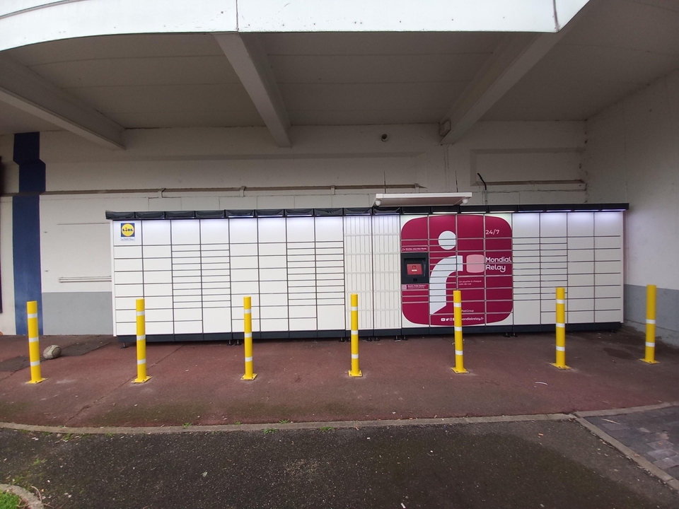 Locker 24/7 Lidl Meyzieu, 9 9 Rue Claude Monet, 69330 Meyzieu