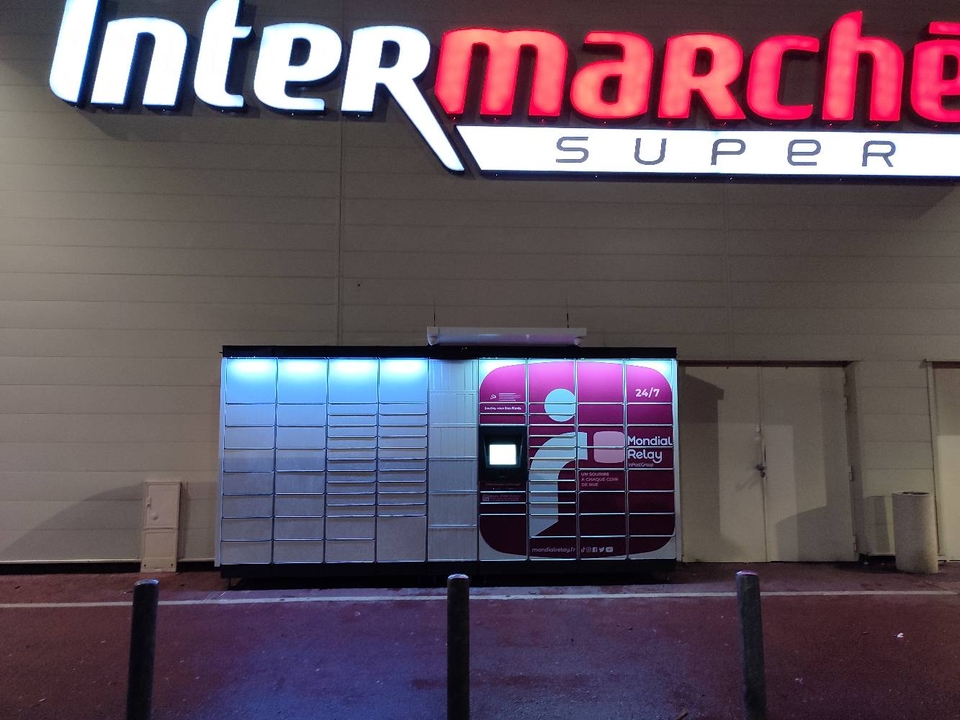 Locker 24/7 Intermarche Jonzac, 3 av 57e Régiment d'Infanterie, 17500 Jonzac