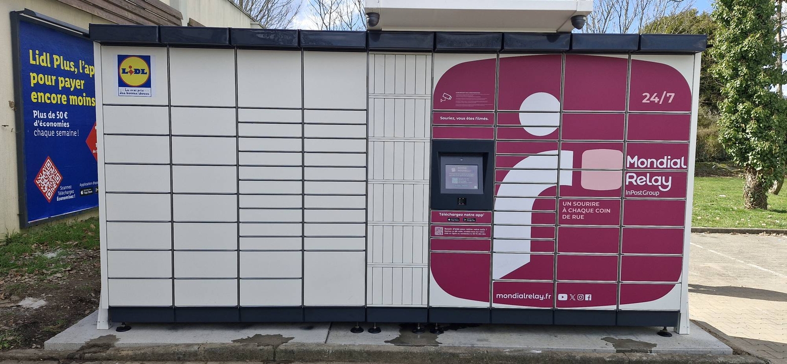 Locker 24/7 Lidl Rue de Kerambourg 29910 Trégunc, Rue de Kerambourg, 29910 Trégunc