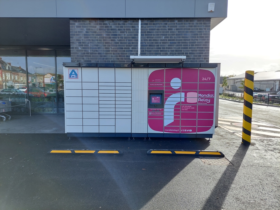 Locker 24/7 Aldi Fère 02100 Saint-Quentin, 11 11 Boulevard du Docteur Camille Guérin, 02100 Saint-Quentin