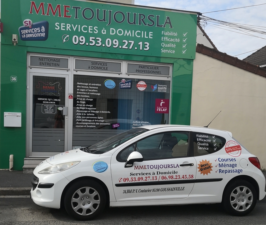 Mmetoujoursla Aide à Domicile Lundi au Samedi, 36 boulevard Paul Vaillant Couturier, 95190 Goussainville