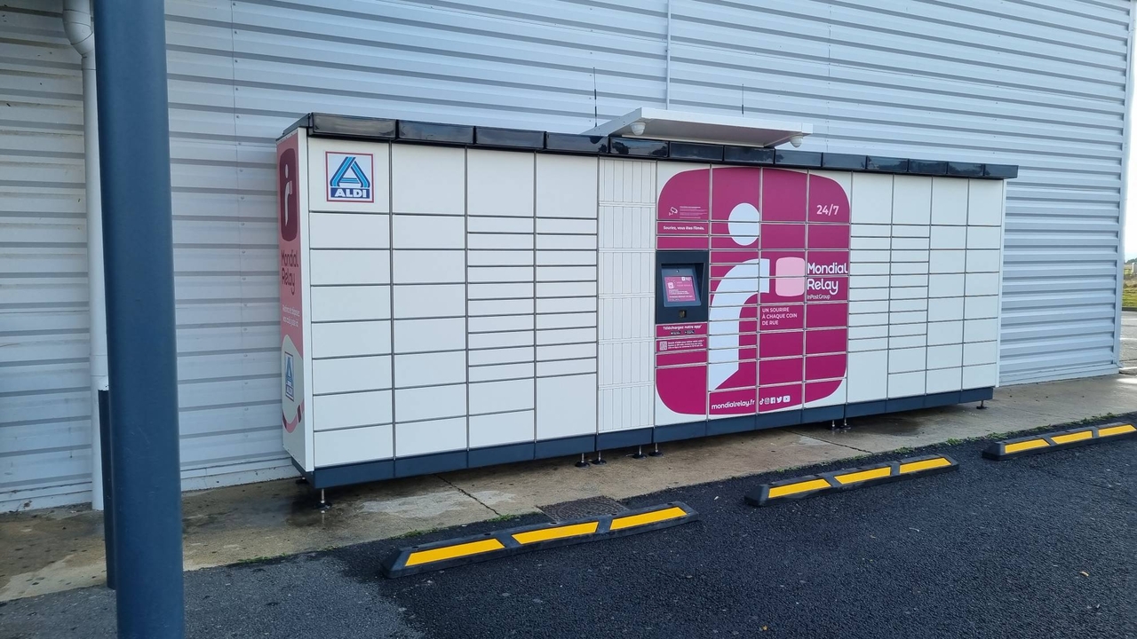 Locker 24/7 Aldi Cazouls-les-Béziers, Lotissement Saint-Julien, 34370 Cazouls-lès-Béziers