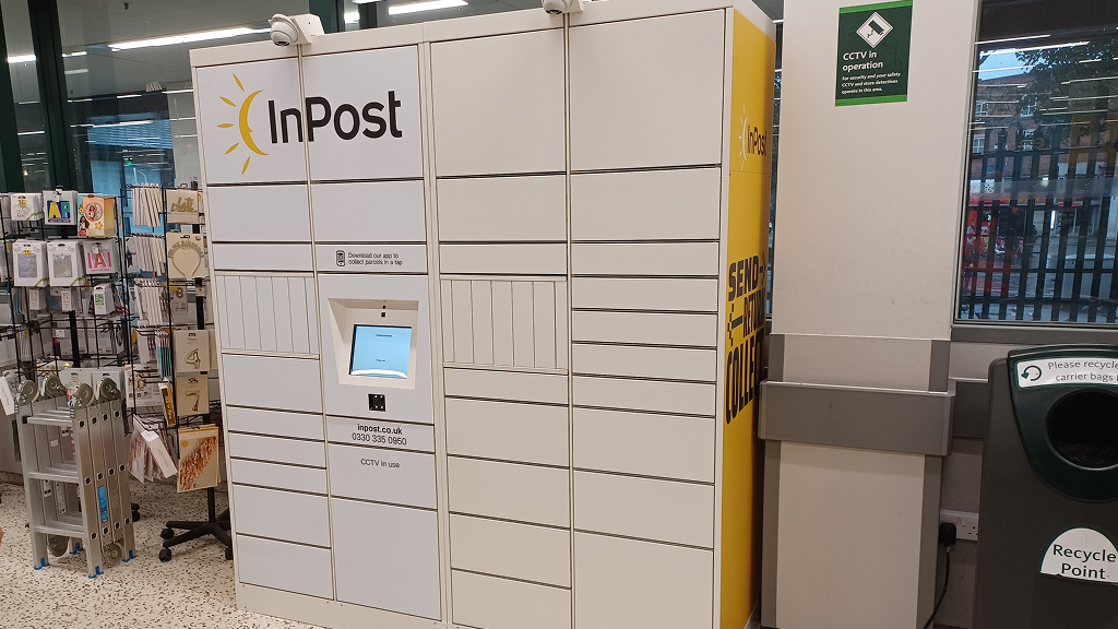 InPost's photo of the locker: InPost UK00216110