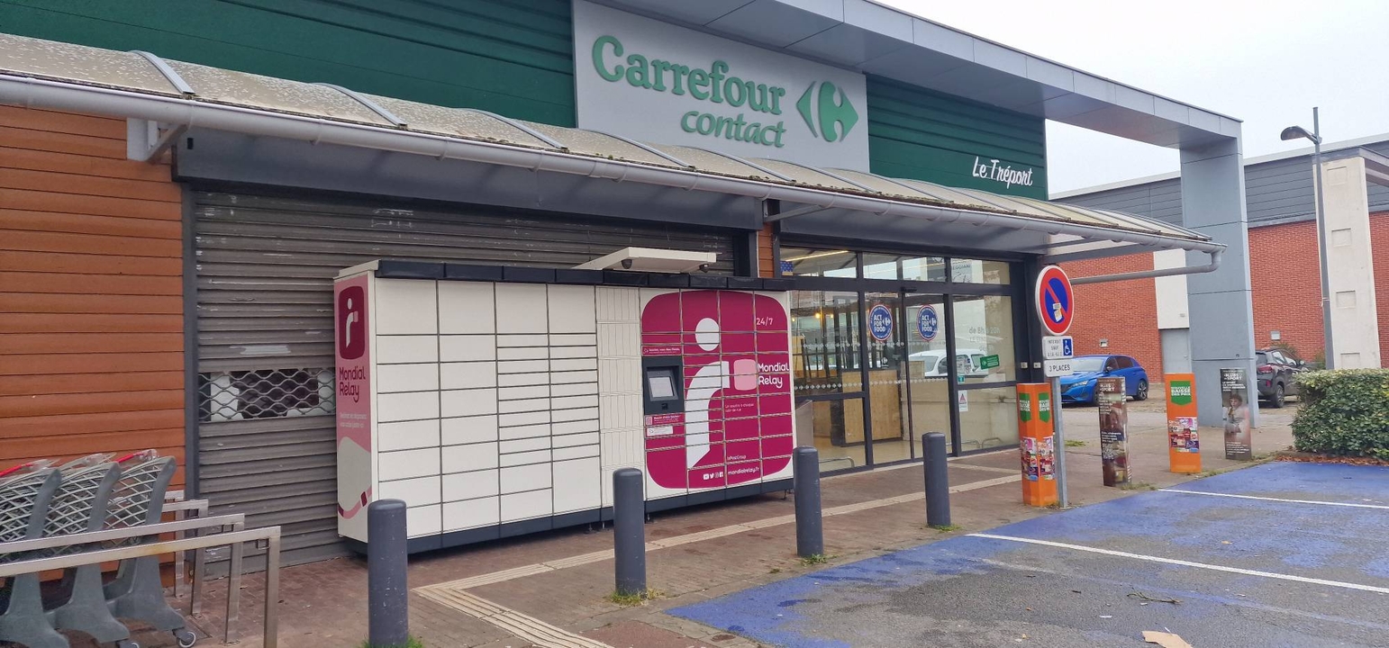 Locker 24/7 Carrefour Contact 76470 Le Tréport, 1 43 Avenue des Canadiens, 76470 Le Tréport