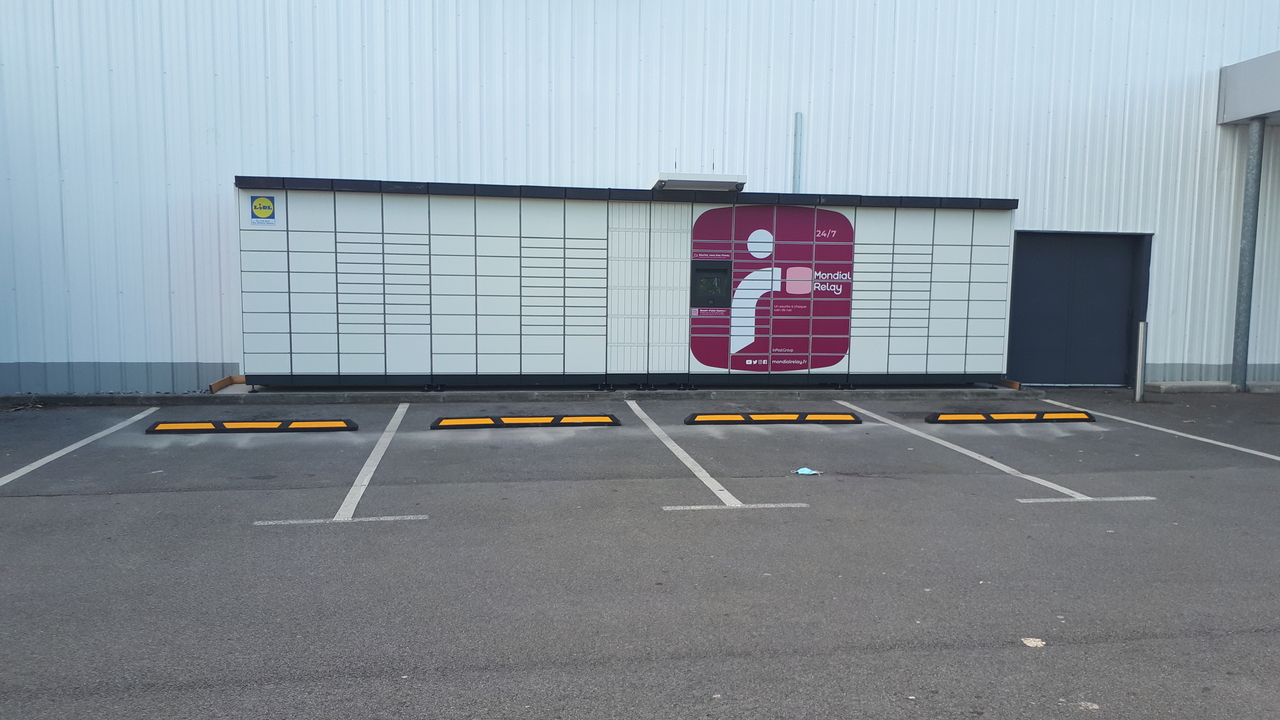 Locker 24/7 Lidl Ostricourt, Rue Jean-Baptiste Lebas, 59162 Ostricourt