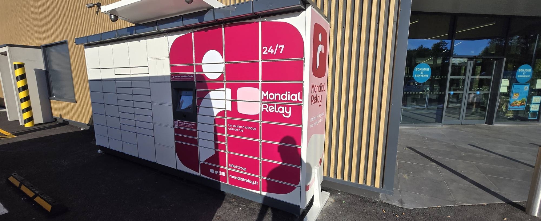 Locker 24/7 Aldi 72220 Ecommoy, 32 32 Route du Mans, 72220 Écommoy