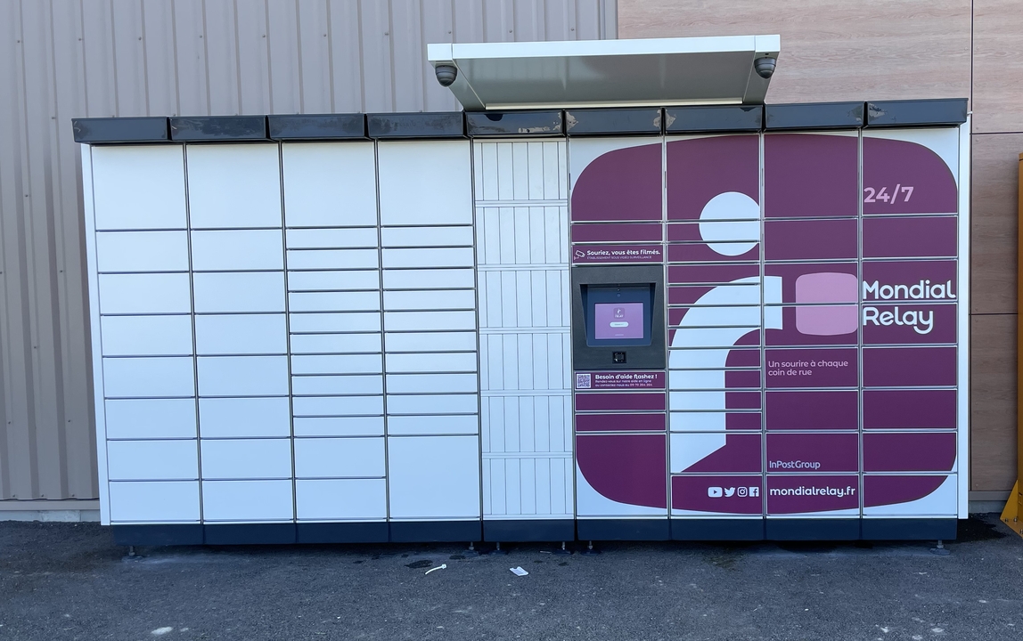 Locker 24/7 Intermarche Saint, 40 40 Chemin de la Bergaderie, 01370 Saint-Étienne-du-Bois