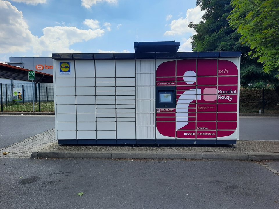Locker 24/7 Lidl Sarcelles, Lidl ZAC du Cœur de Ville Avenue de la Division Leclerc, 95200 Sarcelles
