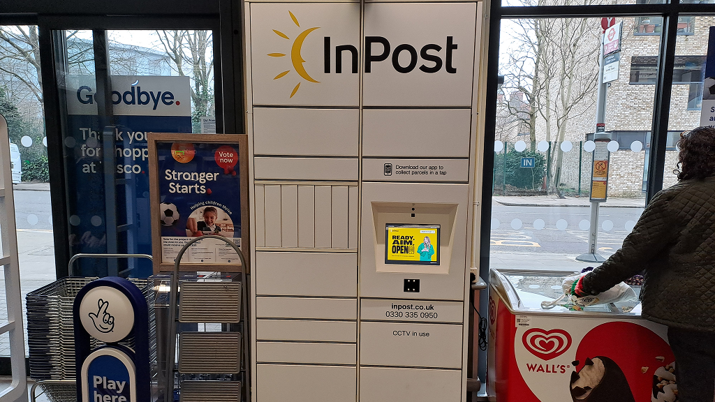 Фото поштомата від InPost: InPost UK00217005