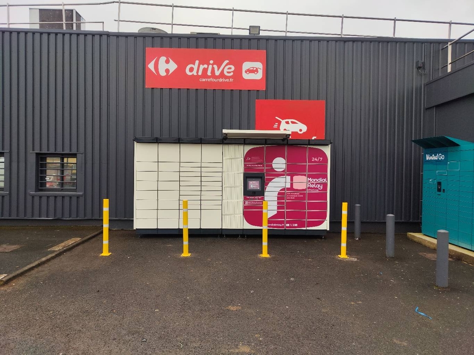 Locker 24/7 Carrefour Market 60530 Neuilly-en-Thelle, 5041F Route de Crouy, 60530 Neuilly-en-Thelle