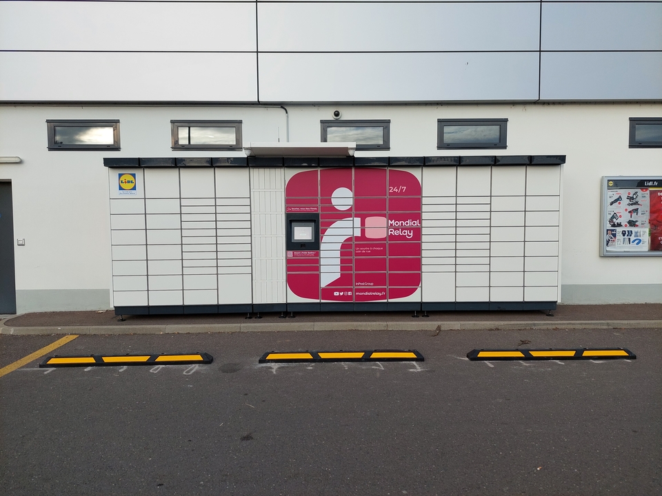 Locker 24/7 Lidl Beaune, 7 Rue des Verottes, 21200 Beaune