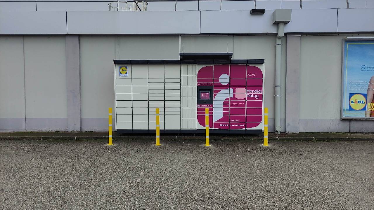 Locker 24/7 Lidl Plage Gray, 10 10 Rue de la Plage, 70100 Gray