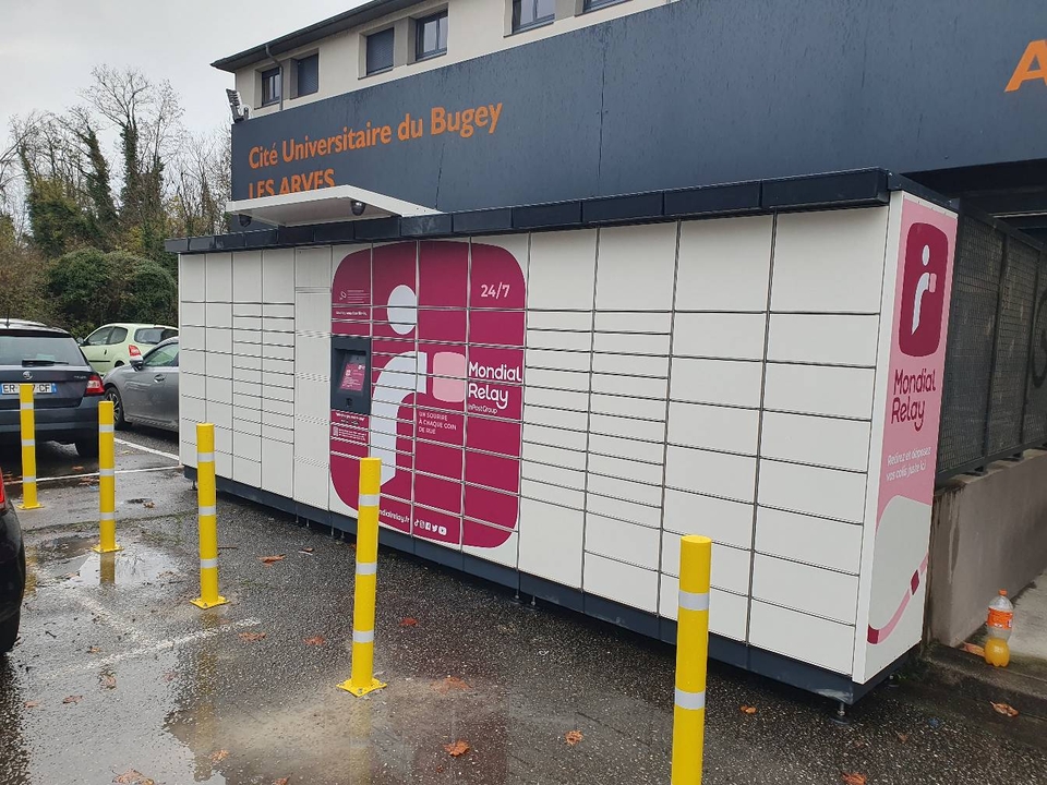 Locker 24/7 Campus U Le Bourget-du-Lac, Rue du Lac de la Thuile, 73370 Le Bourget-du-Lac